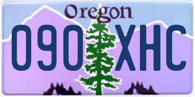 OR license plate 090XHC