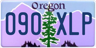 OR license plate 090XLP