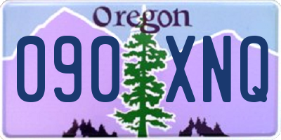 OR license plate 090XNQ