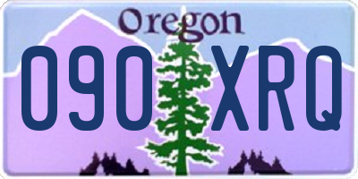 OR license plate 090XRQ