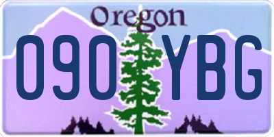 OR license plate 090YBG