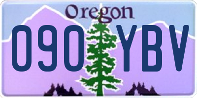 OR license plate 090YBV