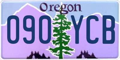 OR license plate 090YCB
