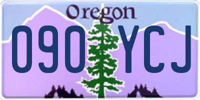 OR license plate 090YCJ