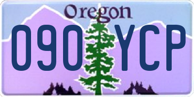 OR license plate 090YCP