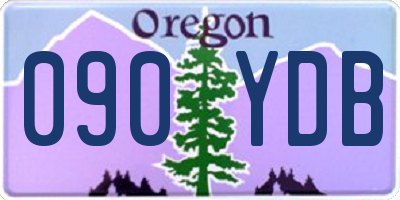 OR license plate 090YDB
