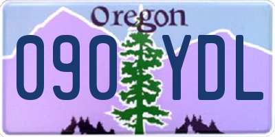 OR license plate 090YDL