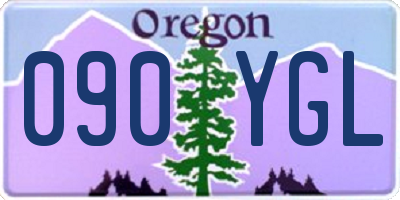 OR license plate 090YGL