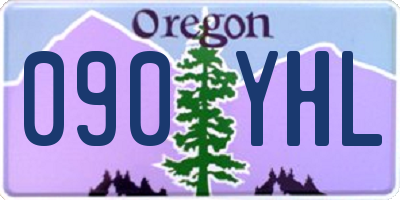 OR license plate 090YHL