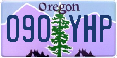 OR license plate 090YHP