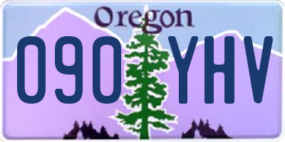 OR license plate 090YHV