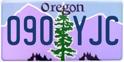OR license plate 090YJC