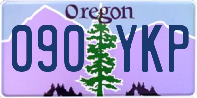 OR license plate 090YKP
