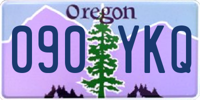 OR license plate 090YKQ