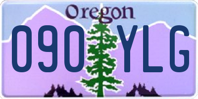OR license plate 090YLG