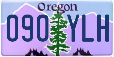 OR license plate 090YLH
