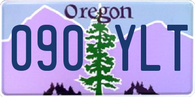 OR license plate 090YLT