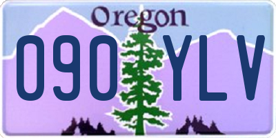 OR license plate 090YLV