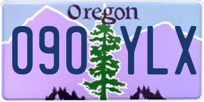 OR license plate 090YLX