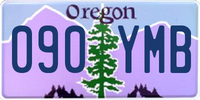 OR license plate 090YMB