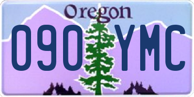 OR license plate 090YMC