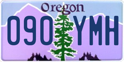 OR license plate 090YMH