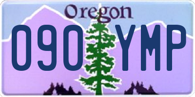 OR license plate 090YMP