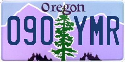 OR license plate 090YMR