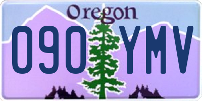 OR license plate 090YMV