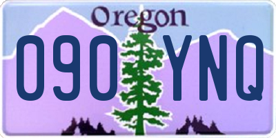 OR license plate 090YNQ