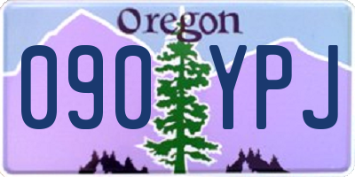 OR license plate 090YPJ