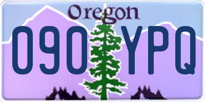 OR license plate 090YPQ