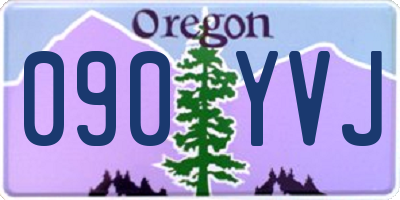 OR license plate 090YVJ