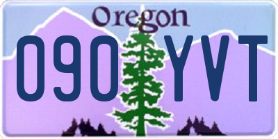OR license plate 090YVT