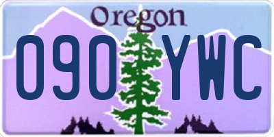 OR license plate 090YWC