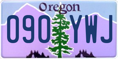 OR license plate 090YWJ