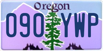 OR license plate 090YWP