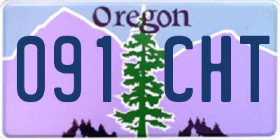 OR license plate 091CHT