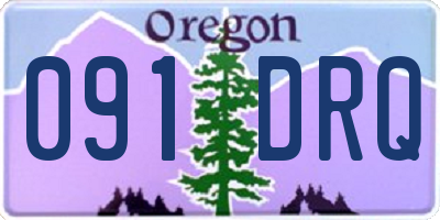 OR license plate 091DRQ