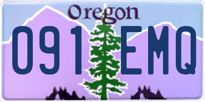OR license plate 091EMQ