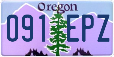OR license plate 091EPZ
