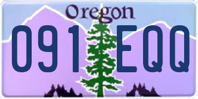 OR license plate 091EQQ