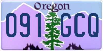 OR license plate 091GCQ