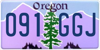 OR license plate 091GGJ