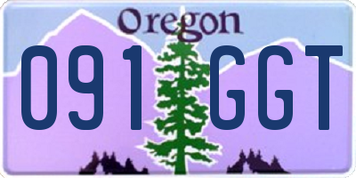 OR license plate 091GGT