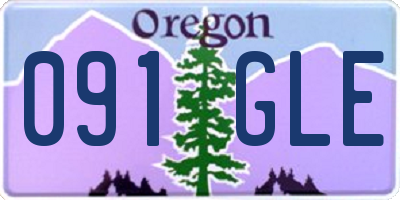 OR license plate 091GLE
