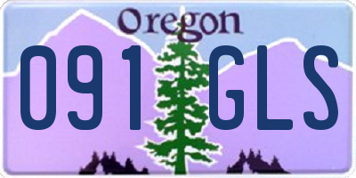 OR license plate 091GLS