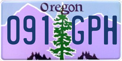 OR license plate 091GPH