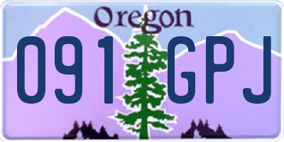 OR license plate 091GPJ