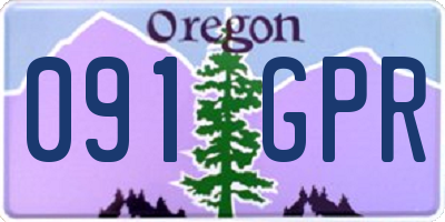OR license plate 091GPR